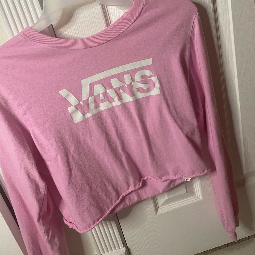 Vans crop top💗.